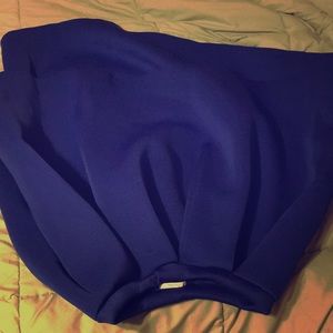 High waist neoprene skirt